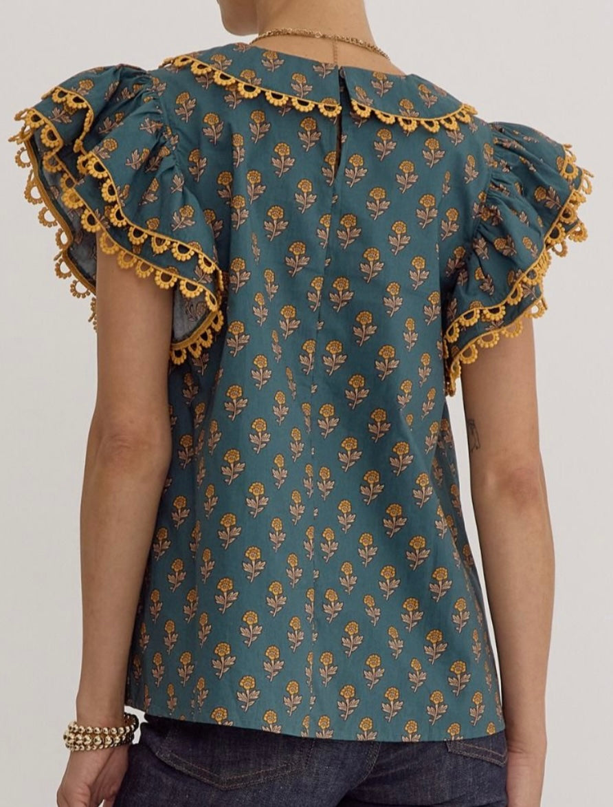 Frilly Lee Lace Top
