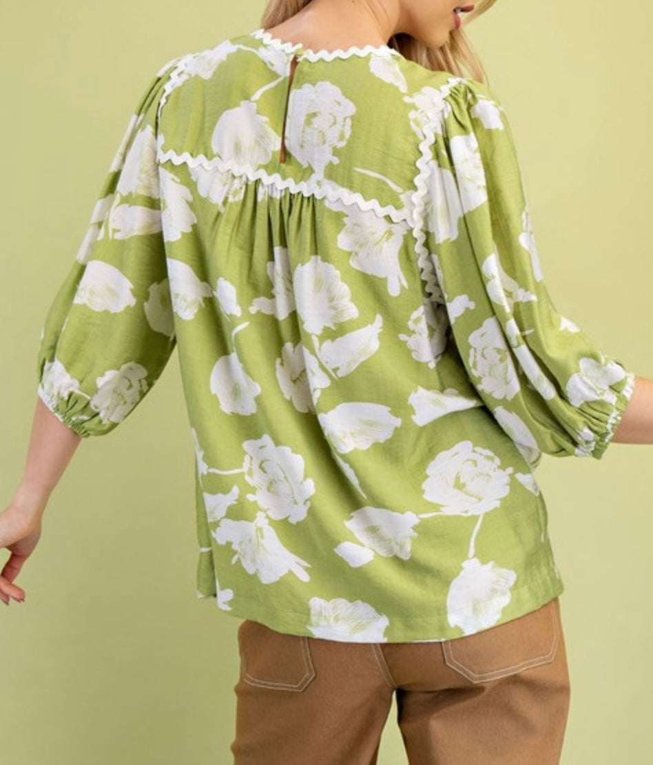 Millie Floral Top