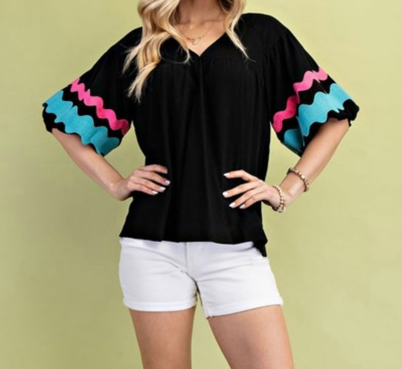 Tillie V-Neck Top