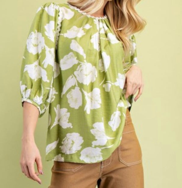 Millie Floral Top