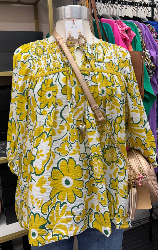 Dixie Floral Top