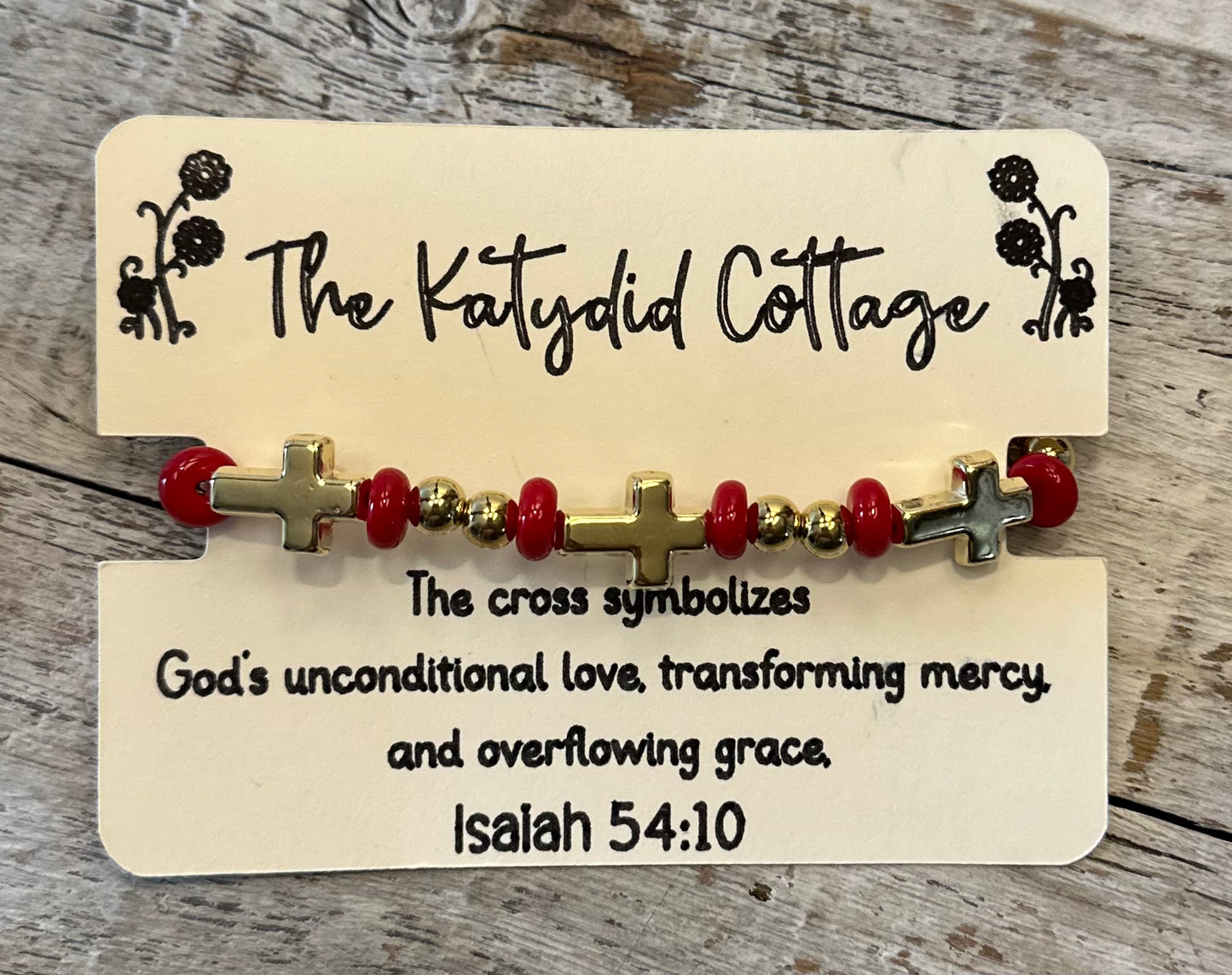 Isaiah 54:10 Bracelet